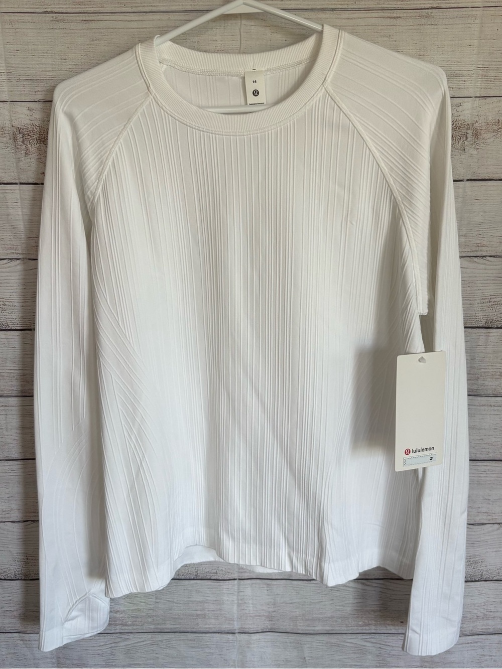 LULULEMON Restless Pullover Size 14 NWT